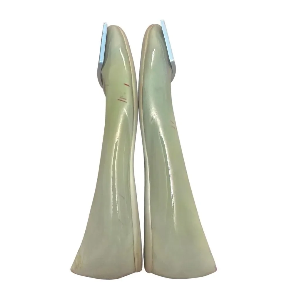 Roger Vivier Gommettine Patent Leather Ballet Flats Sz 38 US7.5 - Picture 5 of 10